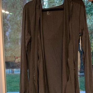 Maternity grey hoodie